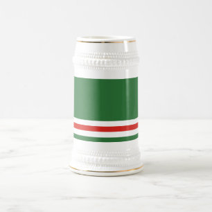 Chope À Bière Drapeau de la République tchétchène d'Ichkérie