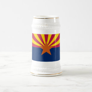 Chope À Bière Drapeau de l'Arizona