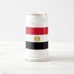 Chope À Bière Drapeau de l'Égypte