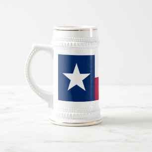 Chope À Bière Drapeau de l'État du Texas