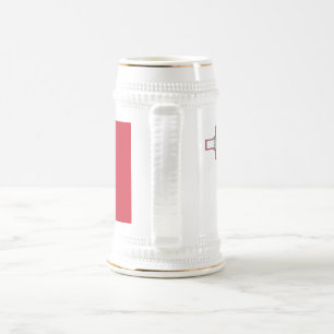 Chope À Bière Drapeau de Malte