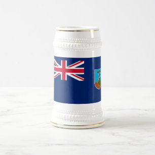 Chope À Bière Drapeau de Montserrat
