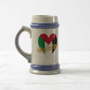 Chope À Bière Drapeau de Palestine (lcdp) drapeau de la Palestin
