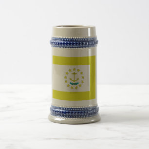 Chope À Bière Drapeau de Rhode Island