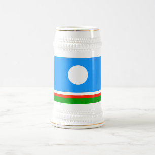 Chope À Bière Drapeau de Sakha