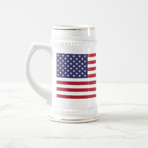 Chope À Bière Drapeau des États-Unis