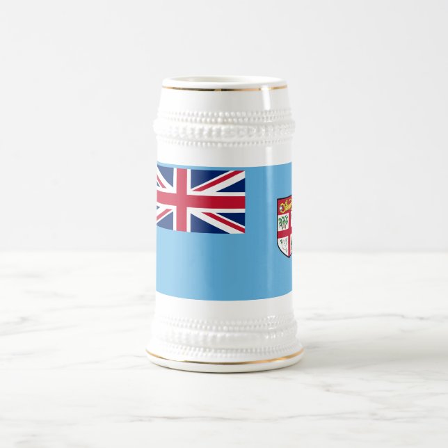 Chope À Bière Drapeau des Fidji (Centre)