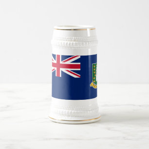 Chope À Bière Drapeau des îles Vierges britanniques