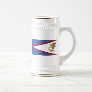 Chope À Bière Drapeau des Samoa américaines