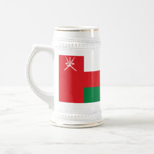 Chope À Bière Drapeau d'Oman