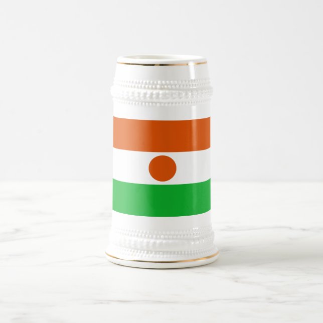 Chope À Bière Drapeau du Niger (Centre)
