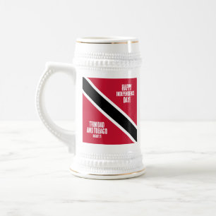 Chope À Bière Drapeau national de la Fête de l'Indépendance de T