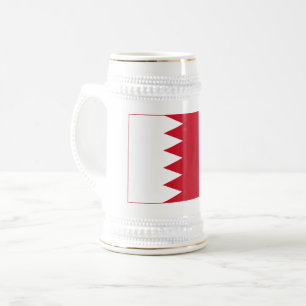Chope À Bière Drapeau patriotique de Bahreïn