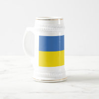 Drapeau ukrainien Slava Ukraini С л а в а р У к d