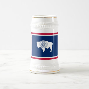 CHOPE À BIÈRE DRAPEAU WYOMING