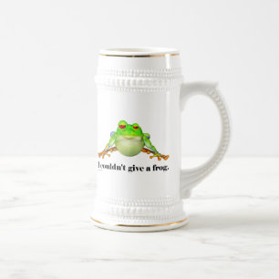 Chope À Bière Drôle de ne pas donner un dessin de grenouille
