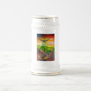 CHOPE À BIÈRE DUEL MAGIQUE ENTRE BRADAMANT ET NEGROMANCER