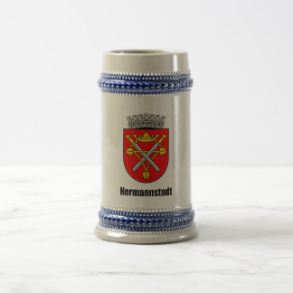 Chope À Bière Écusson de la Hermann-ville