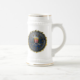 Chope À Bière Emblème de FBI
