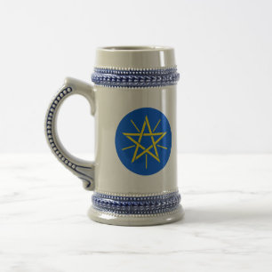 Chope À Bière emblème éthiopien