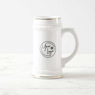 Chope À Bière Entreprise avec logo personnalisé