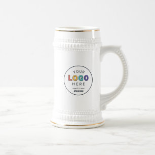 Chope À Bière Entreprise de logo personnalisé