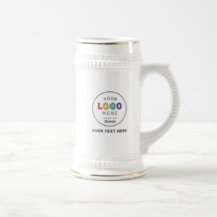 Chope À Bière Entreprise de logo personnalisé