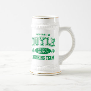 Chope À Bière Équipe potable irlandaise de Doyle