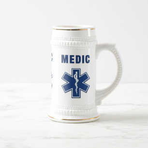 Chope À Bière Étoile de médecin de la vie