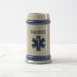 Chope À Bière Étoile d'infirmier de la vie