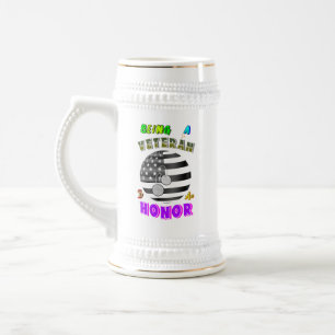 Chope À Bière Être un vétéran est un honneur