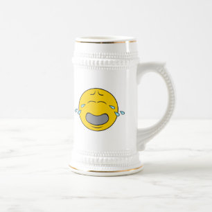 Chope À Bière Face de pleurage
