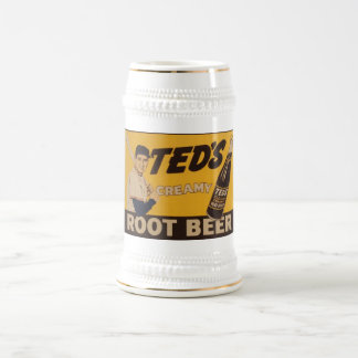 Chope À Bière Fane la bière de racine crémeuse