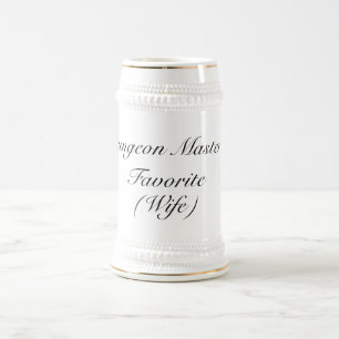 Chope À Bière Favorite du maître de donjon (femme)