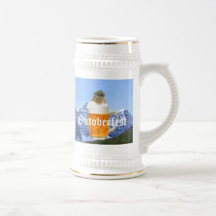 Chope À Bière Fête de la Bière d'Oktoberfest Animal de Fête