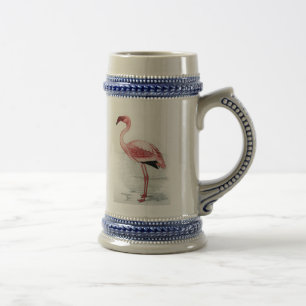 Chope À Bière Flamant rose C G Finch-Davies