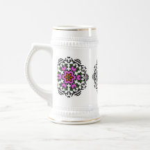Fleur florale rose
