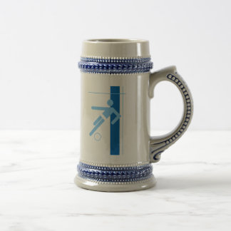 Chope À Bière Footballeur Stein