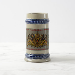 Chope À Bière Franz Joseph I de l'Autriche Hongrie