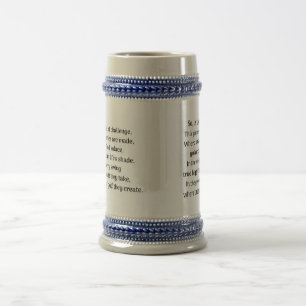 Chope À Bière Frisson du golfeur