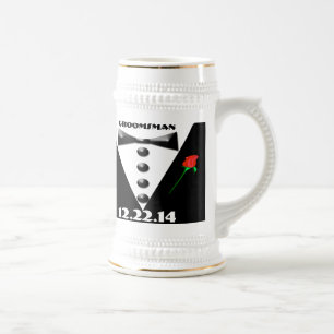 Chope À Bière Garçon d'honneur Stein -