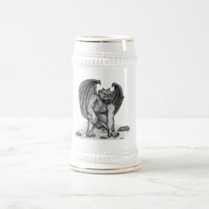 Chope À Bière Golem Gargoyle