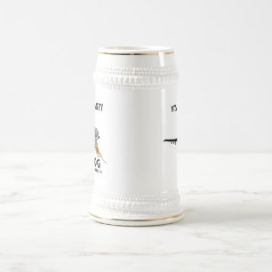 Chope À Bière Grand A-10 méchant - (couleur claire)