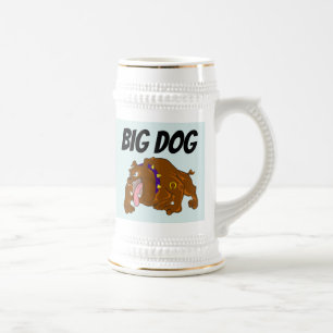CHOPE À BIÈRE GRAND CHIEN BULL CHIEN BIÈRE STEINS