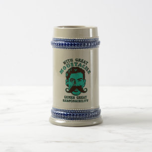 Chope À Bière Grande moustache