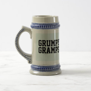 CHOPE À BIÈRE GRANDPA GRUMPY GRAMPS BEAU STEIN