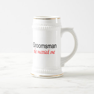 Chope À Bière Groomsman (marié)