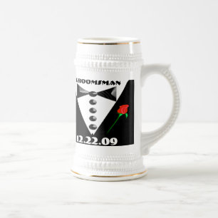 Chope À Bière Groomsman Stein -