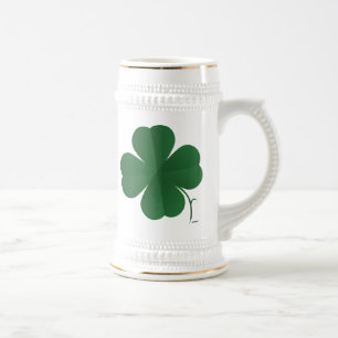 Chope À Bière Gros quatre feuilles