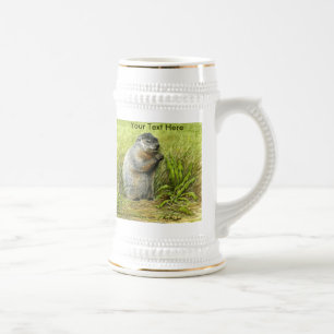 Chope À Bière Groundhog Stein